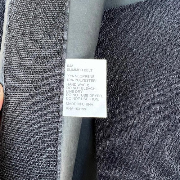 Series 8 fitness unisex black slimmer belt size S/M - Picture 4 of 4